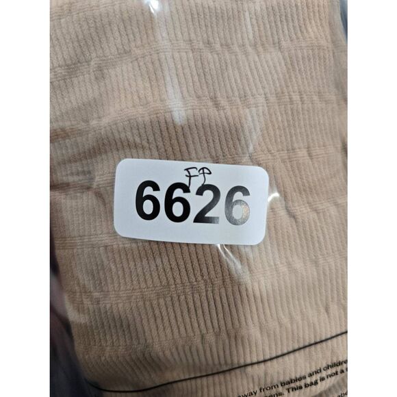 FREE PEOPLE  SQUARE ONE SEAMLESS CAMISOLE IN NUDE SZ M/L - Picture 9 of 9